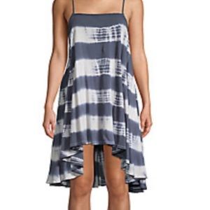 Free people grey and white dress